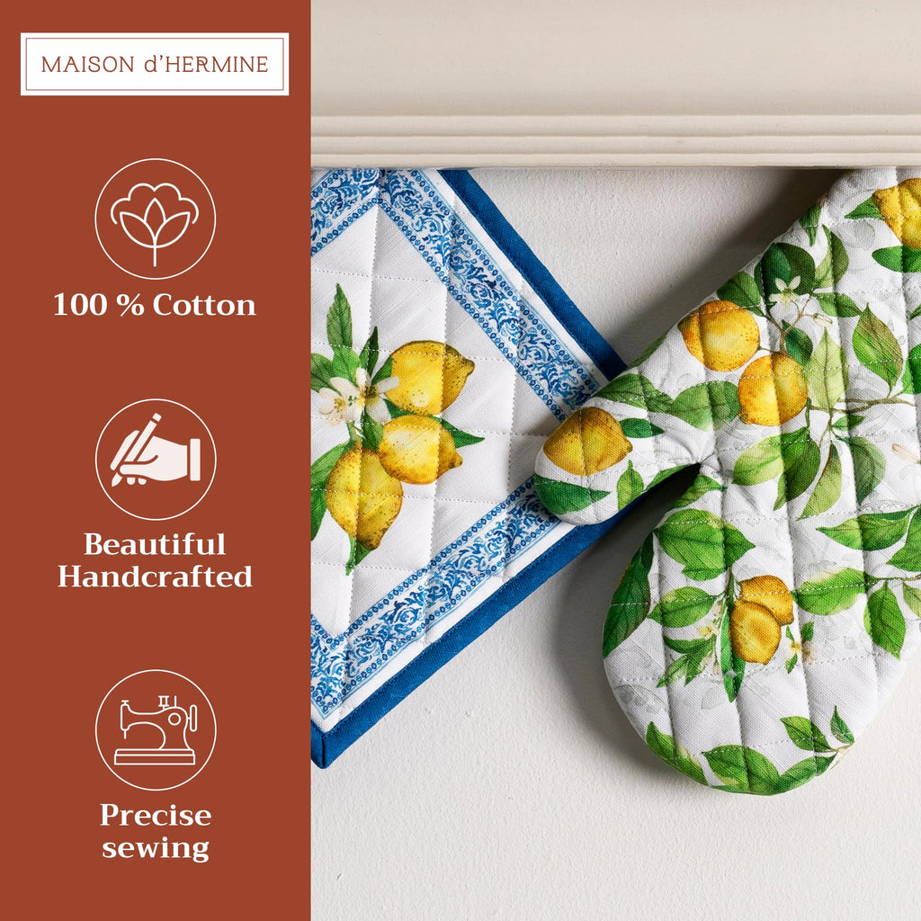 Cedrat Oven Mitts + Pot Holders