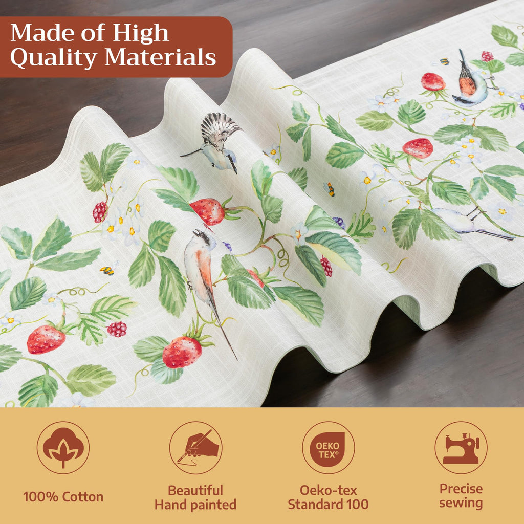 Strawberry days Table Runners