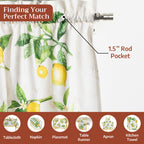 Limoncello Kitchen Curtains