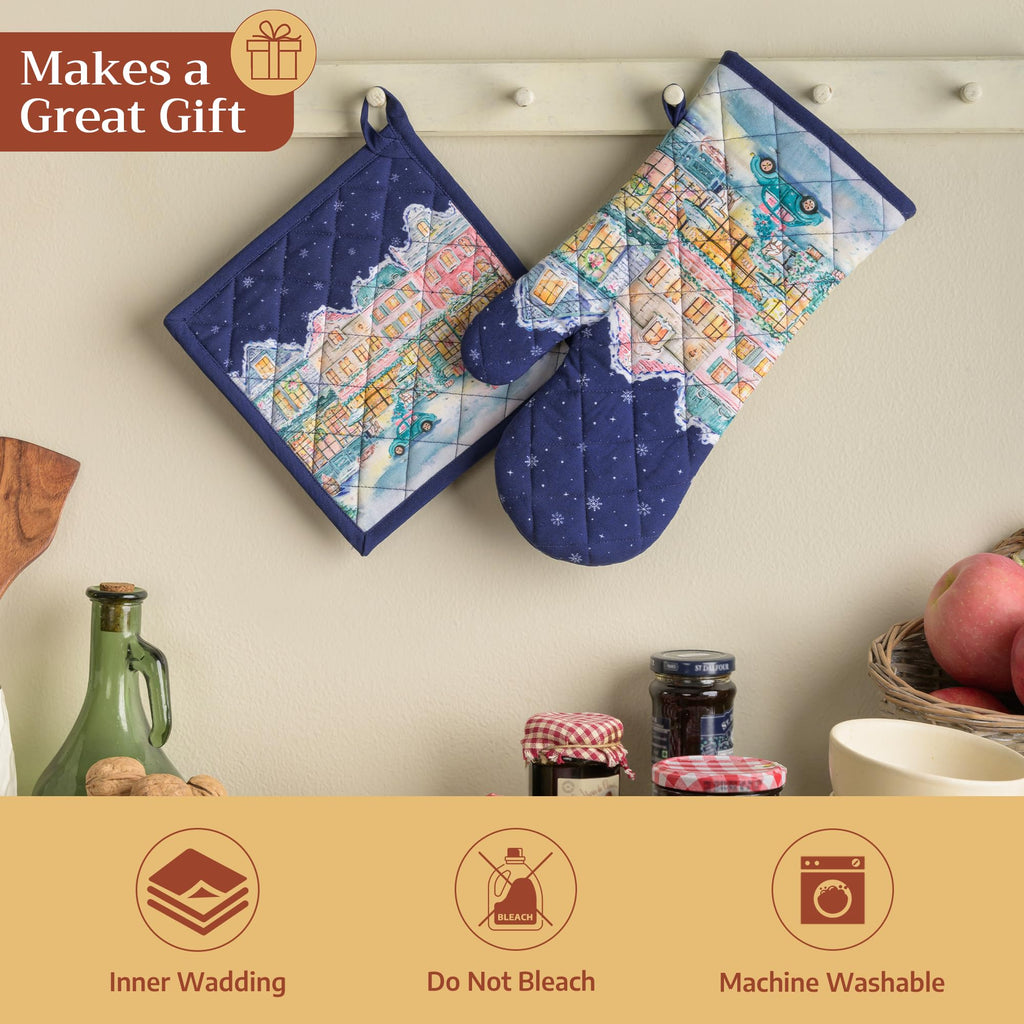 Christmas Market Pot Holders