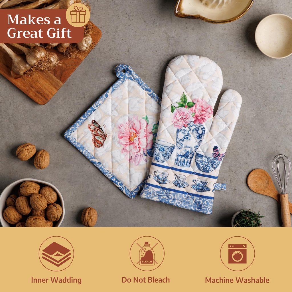 Canton Oven Mitts + Pot Holders