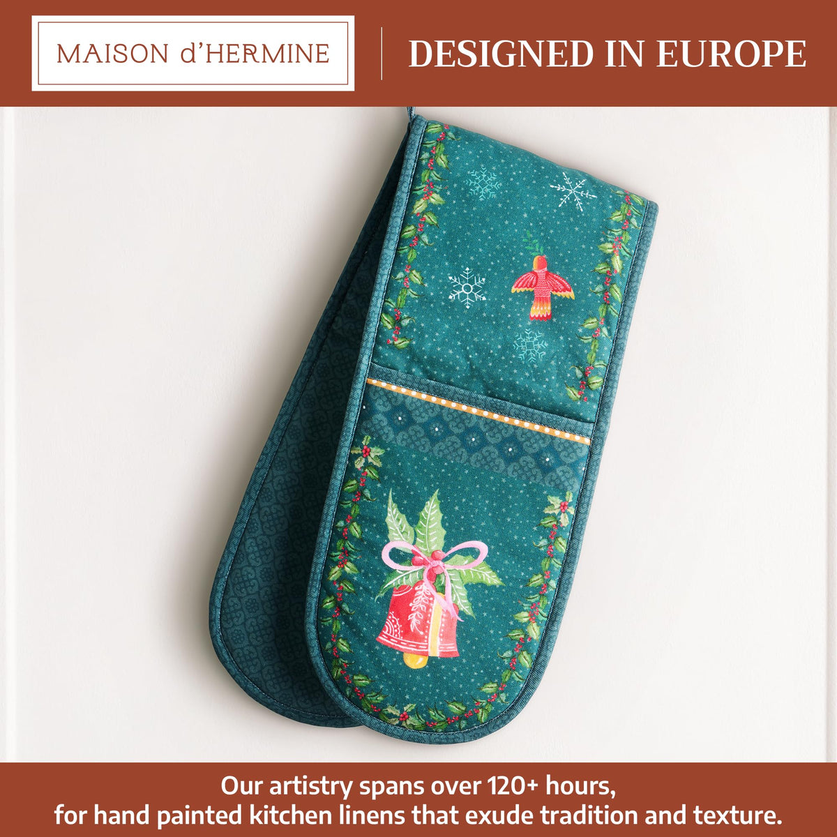 Hygge Christmas Double Oven Mitts