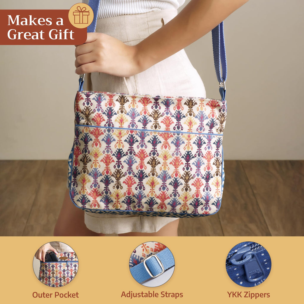 Ikat Cross Body Bags