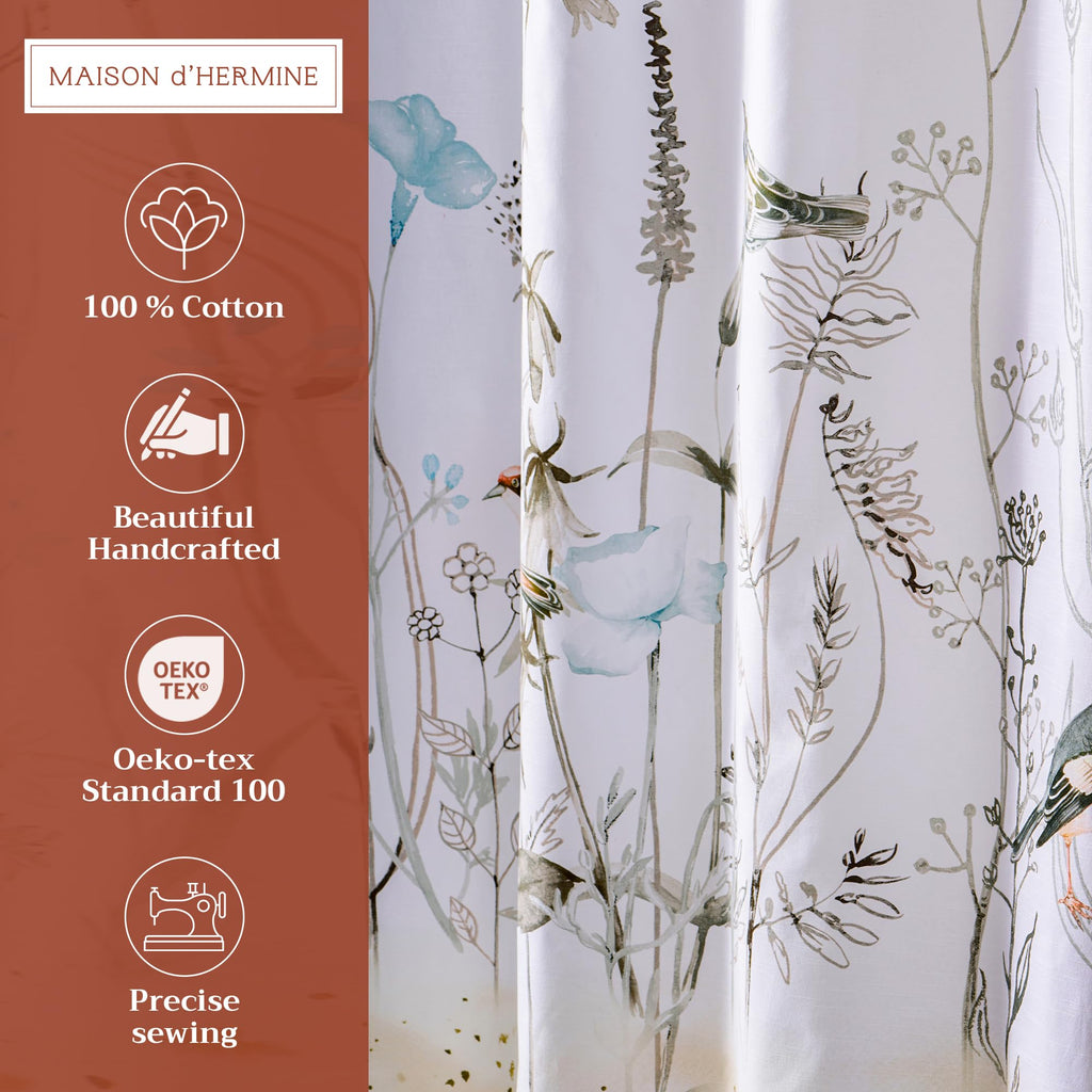 Meadow Florals Shower Curtains