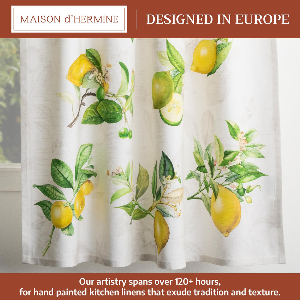 Limoncello Kitchen Curtains