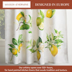 Limoncello Kitchen Curtains