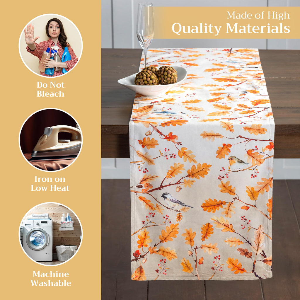 Oak Leaves Table Runners