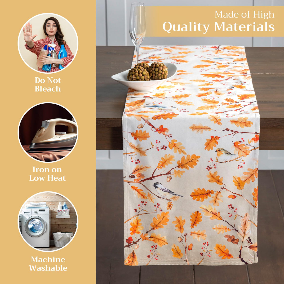 Oak Leaves Table Runners