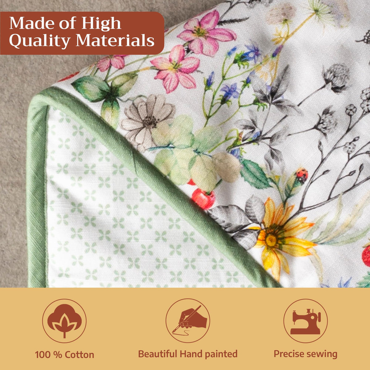 Printemps Double Oven Mitts