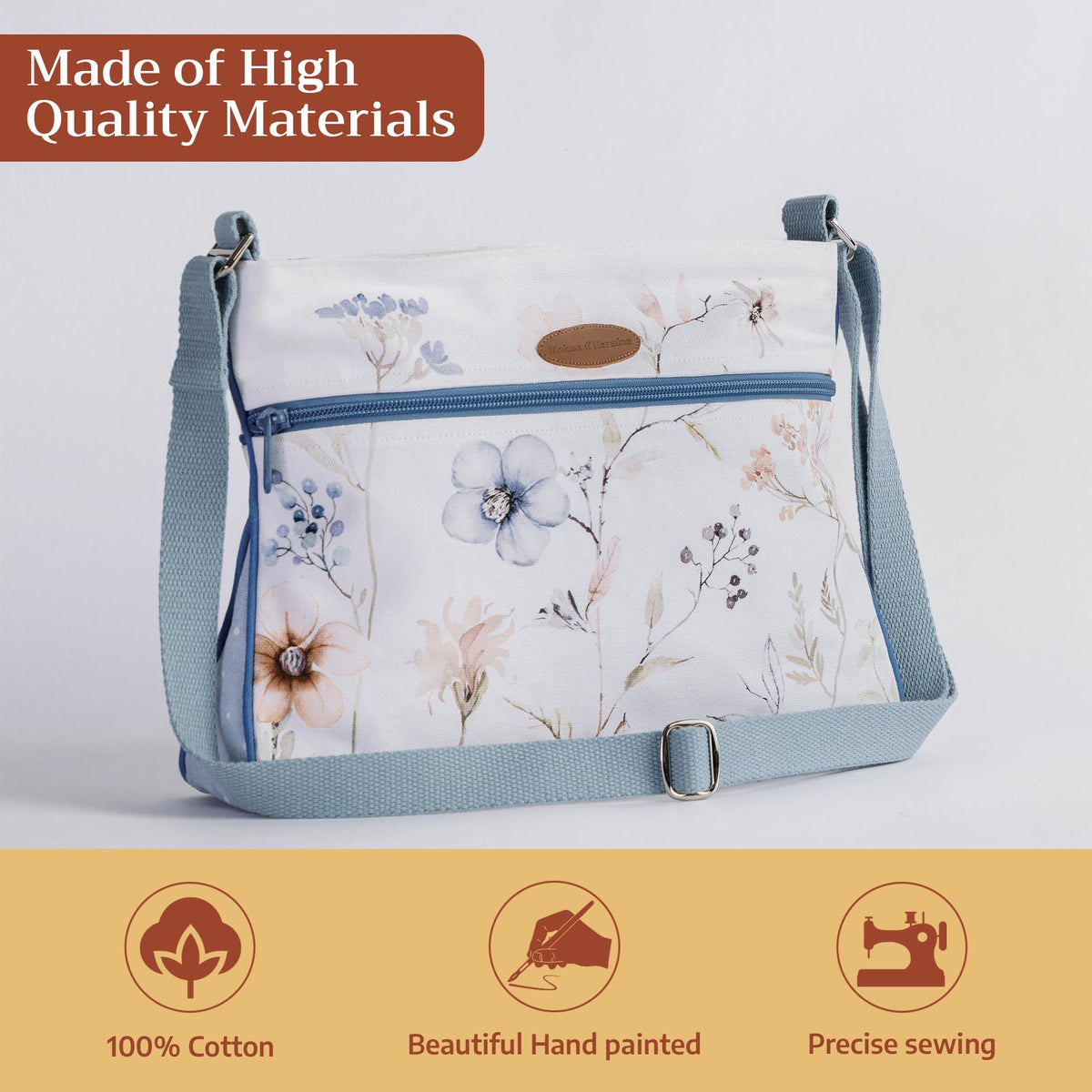 Ice Florals Cross Body Bags