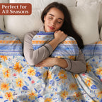 Girassol Throw Blankets