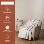 Summer Whisper Throw Blankets
