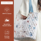 Ice Florals Shopping Bags