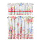 Vintage Floral Kitchen Curtains
