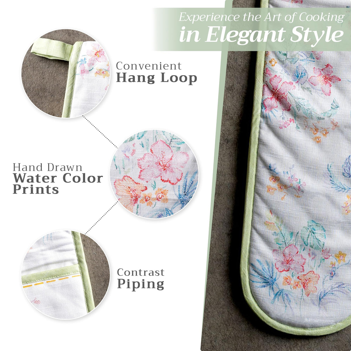 Paradise Island Double Oven Mitts