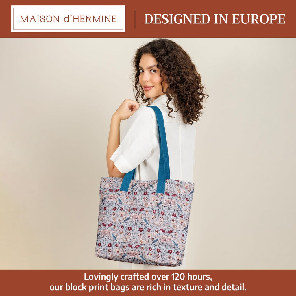Morris Play Canvas Tote Bags