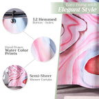Pale Garden Shower Curtains