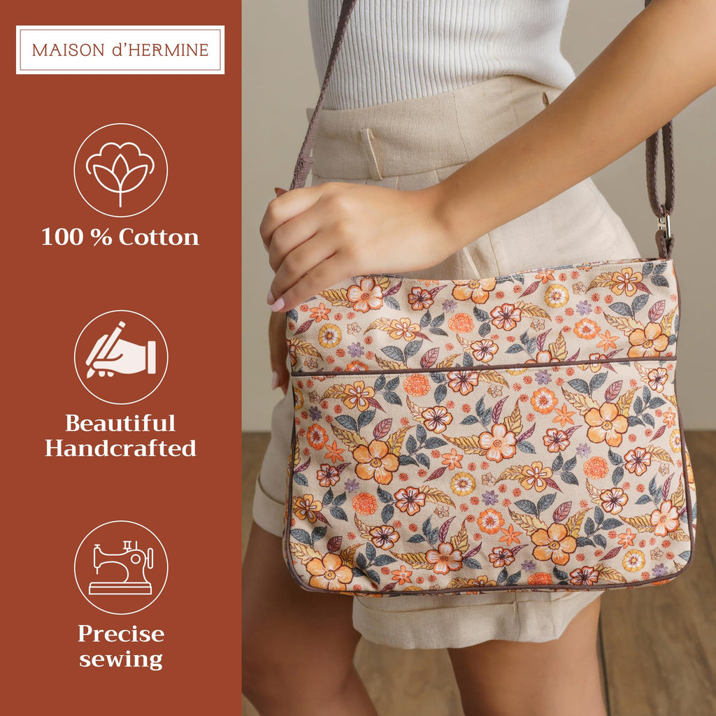 Floral Rain Cross Body Bags