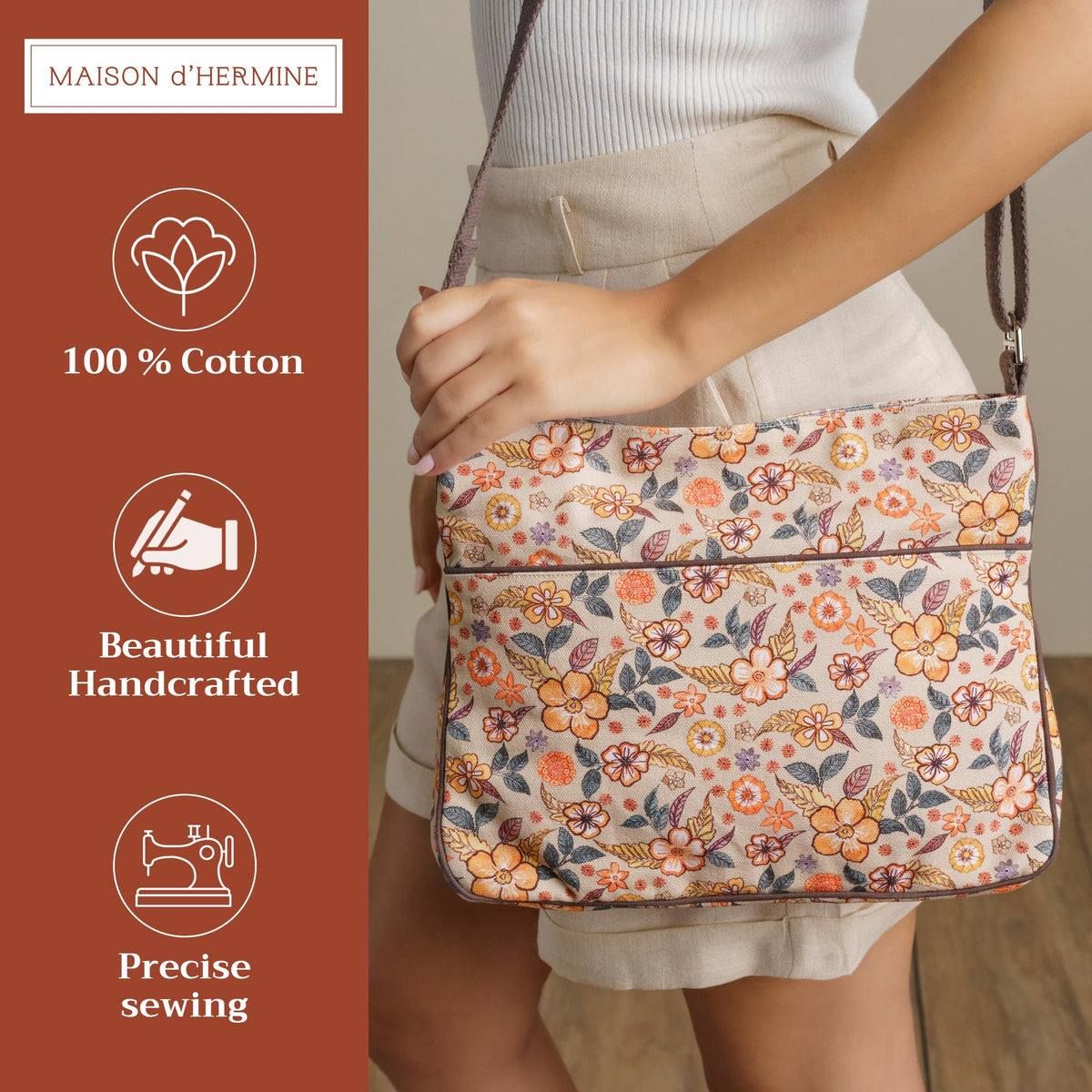 Floral Rain Cross Body Bags