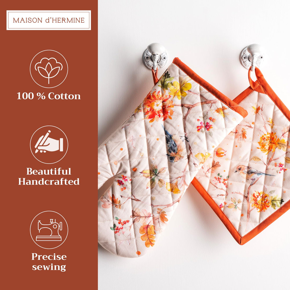 Kelim Oven Mitts + Pot Holders