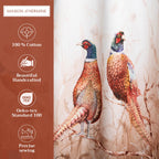 Faisan D'Automne Kitchen Curtains