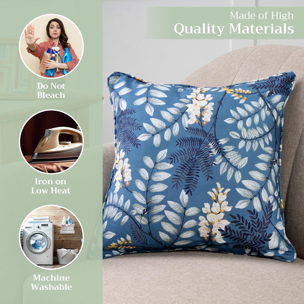 Feuillage Throw Pillow Covers