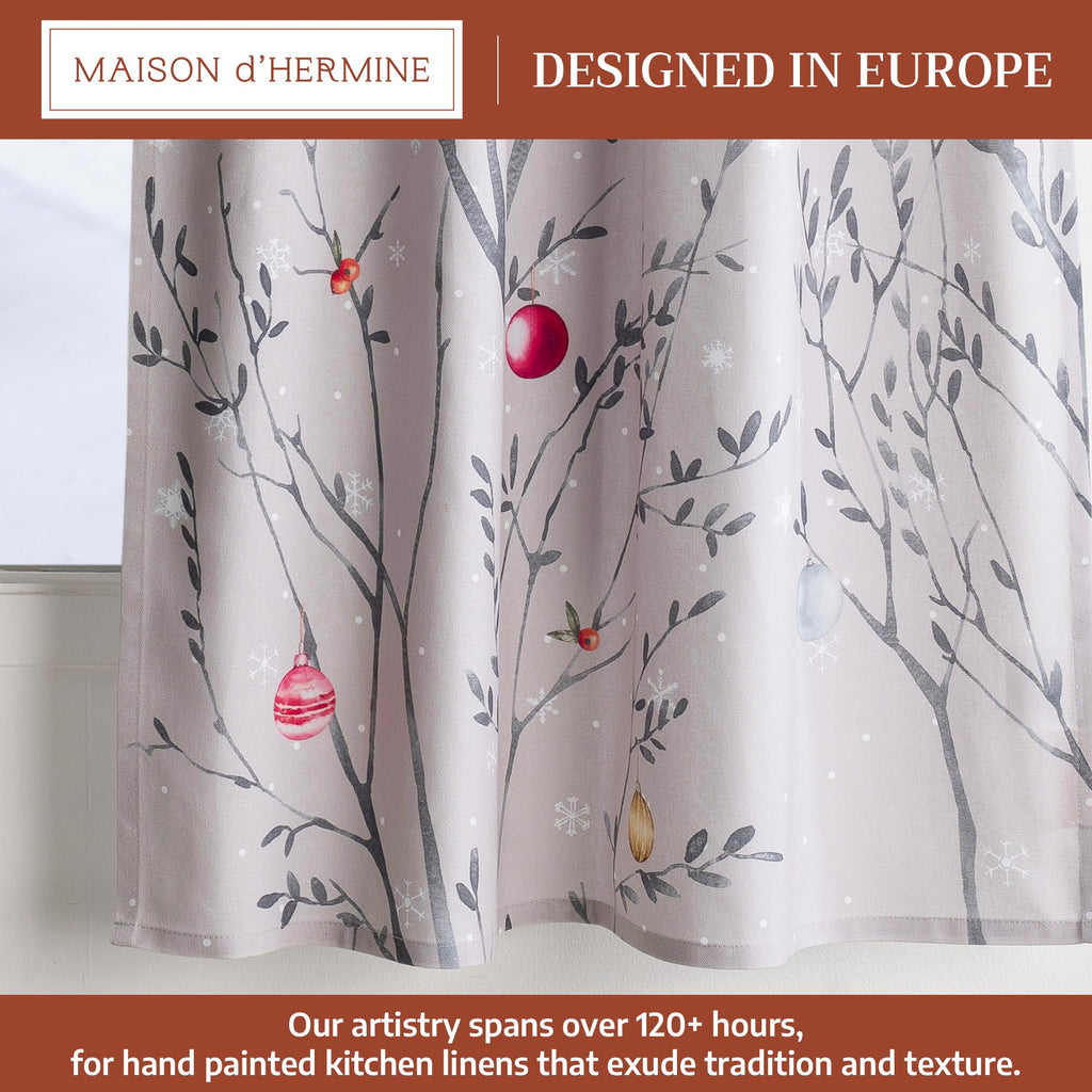 Fairy Christmas Kitchen Curtains