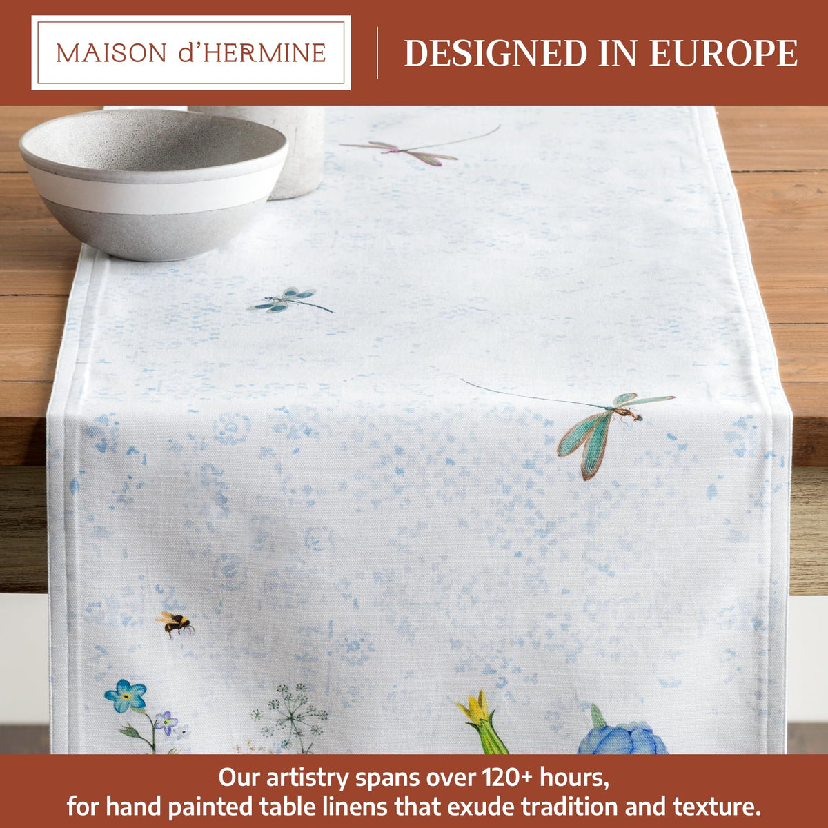 Fleurs De Mai Table Runners