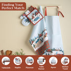 Megeve Double Oven Mitts