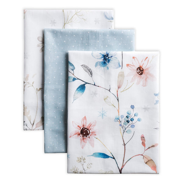 Ice Florals Kitchen Towels