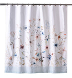 Ice Florals Shower Curtains