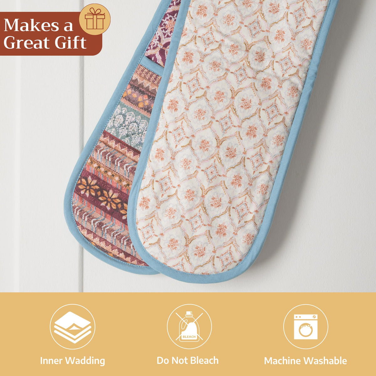 Fair Isle Double Oven Mitts