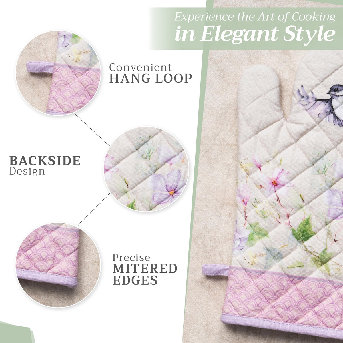 Magnolia Mornings Oven Mitts