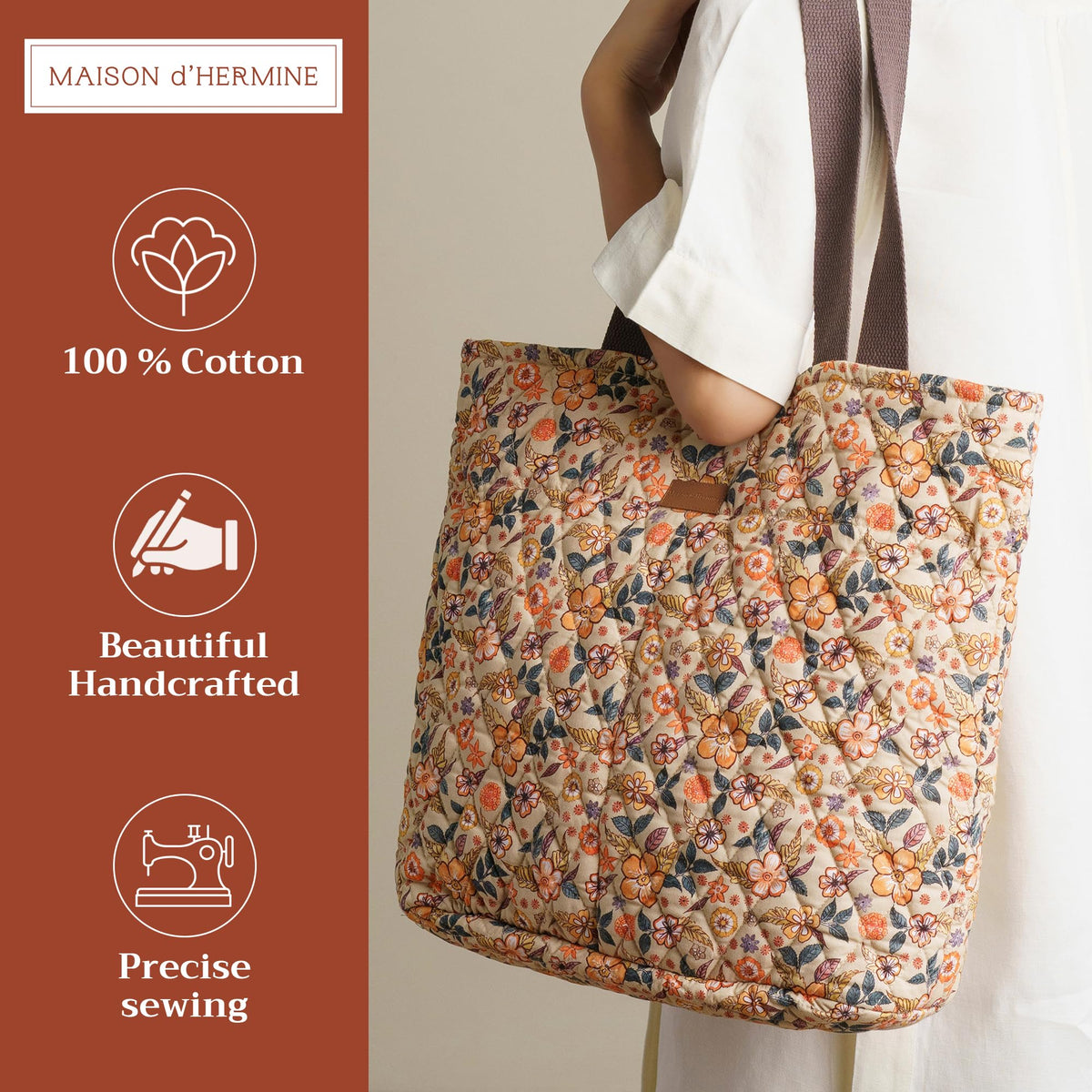 Floral Rain Shopping Bags