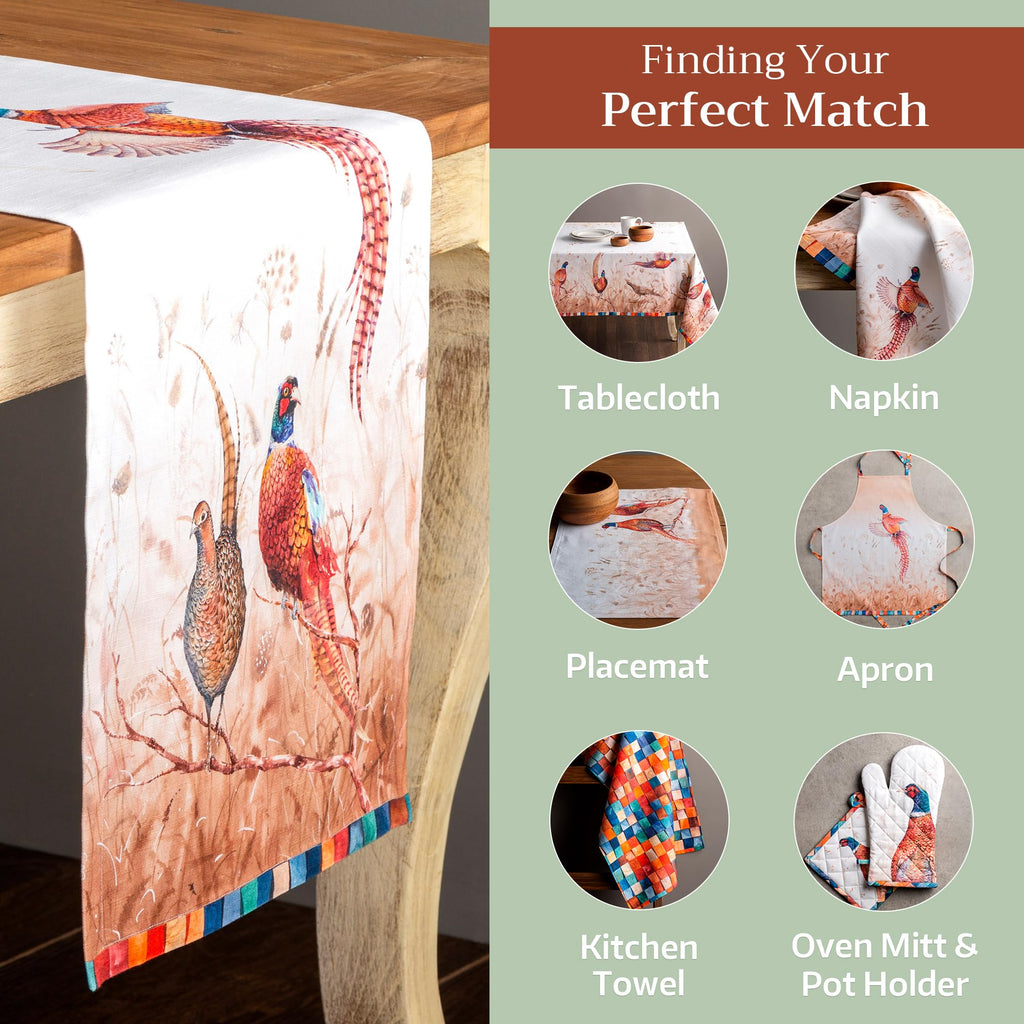 Faisan D'Automne Table Runners