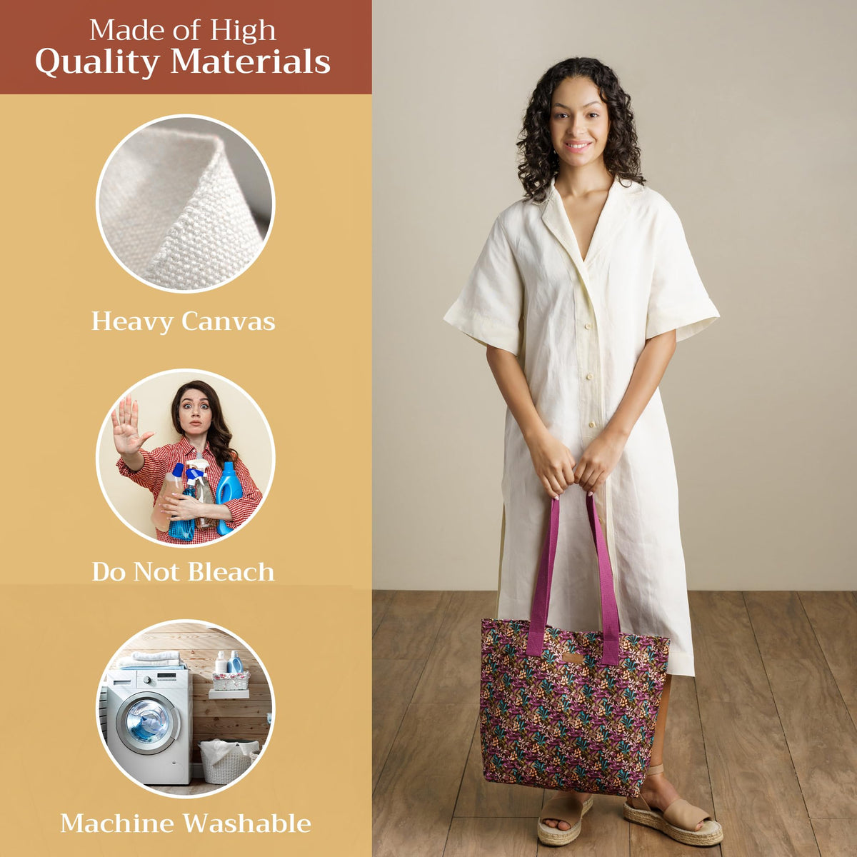 Hoara Canvas Tote Bags