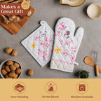 Blossoms in Spring Oven Mitts + Pot Holders