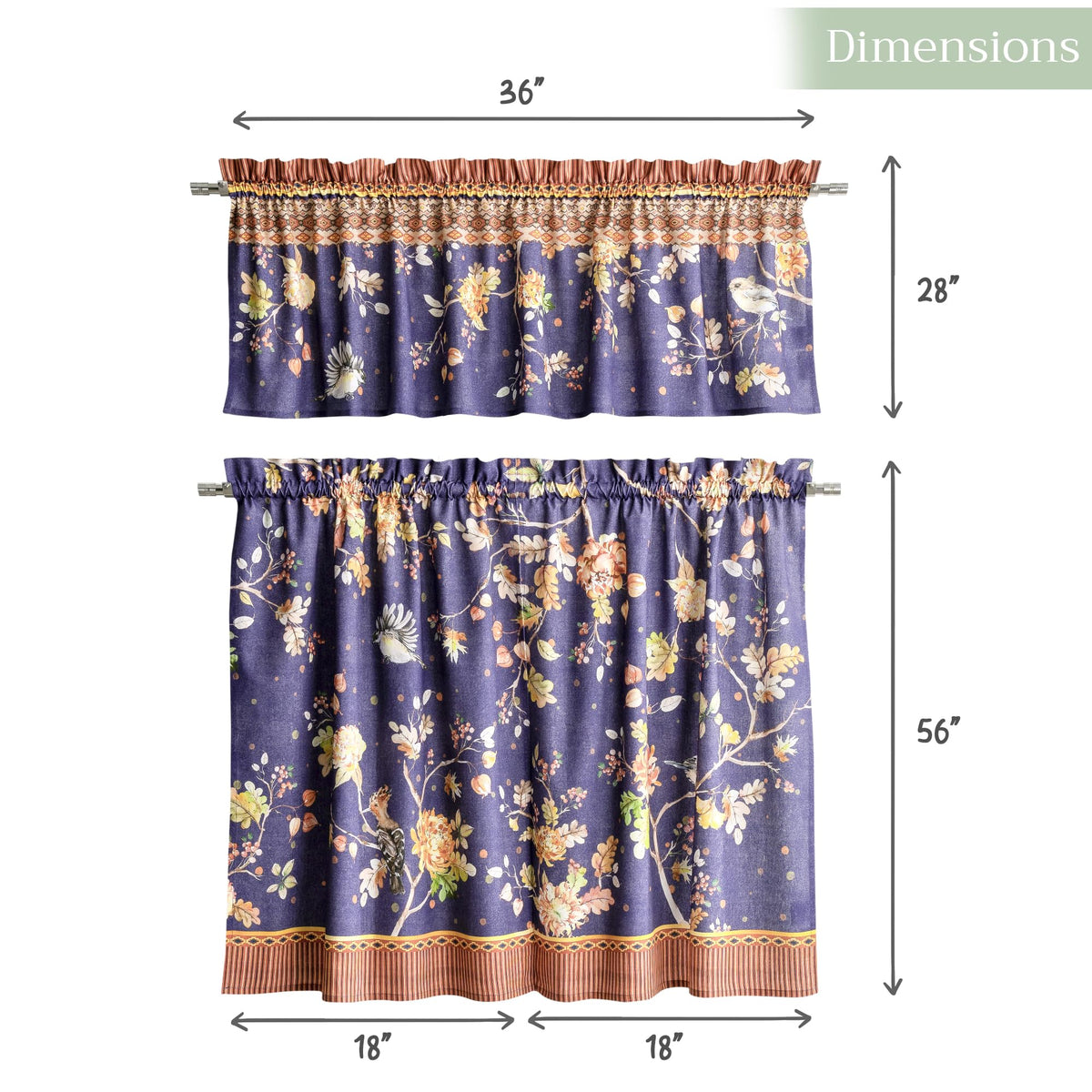 Kelim Kitchen Curtains