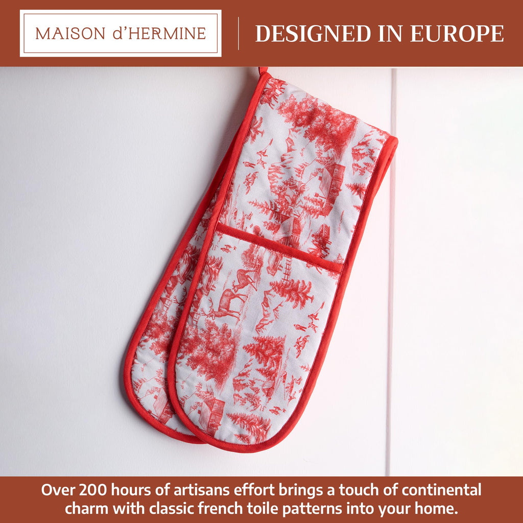 Winter Jouy Double Oven Mitts
