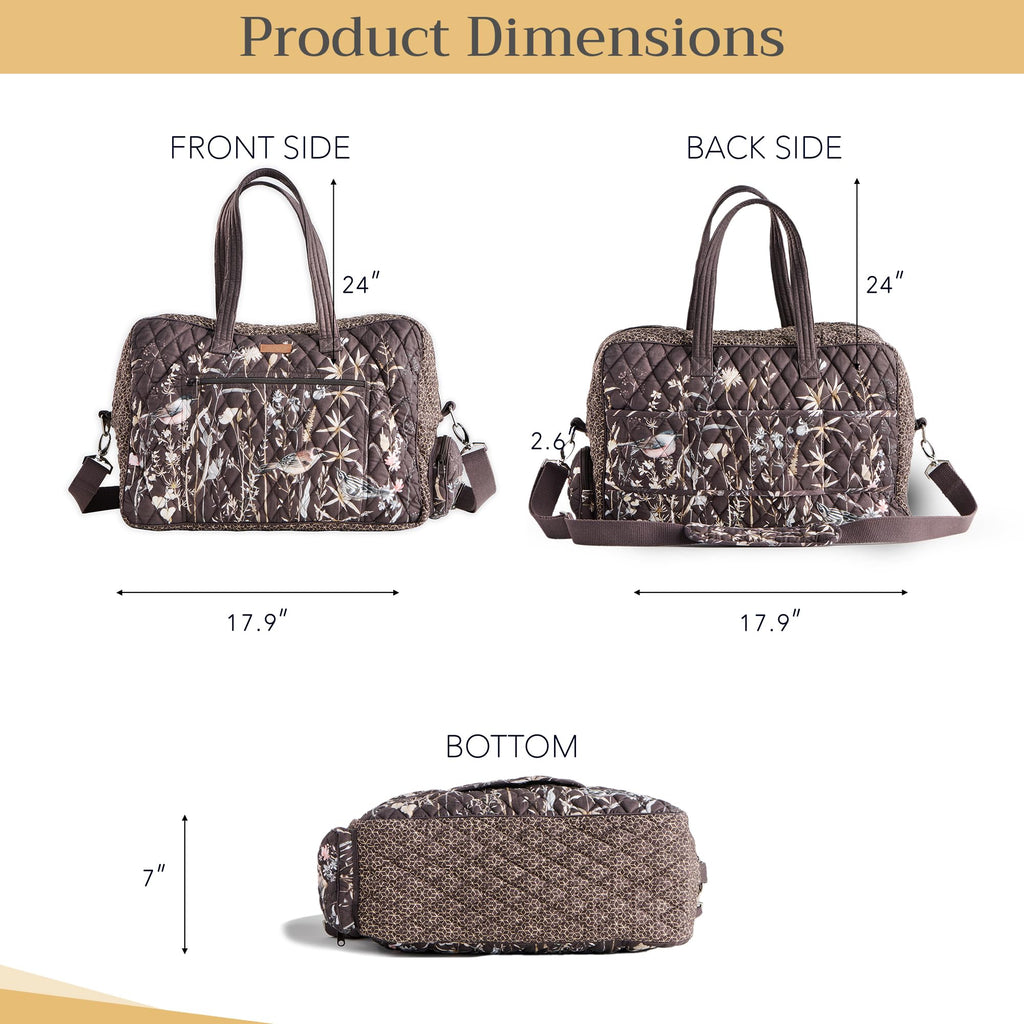 Meadow Florals Weekend Bags