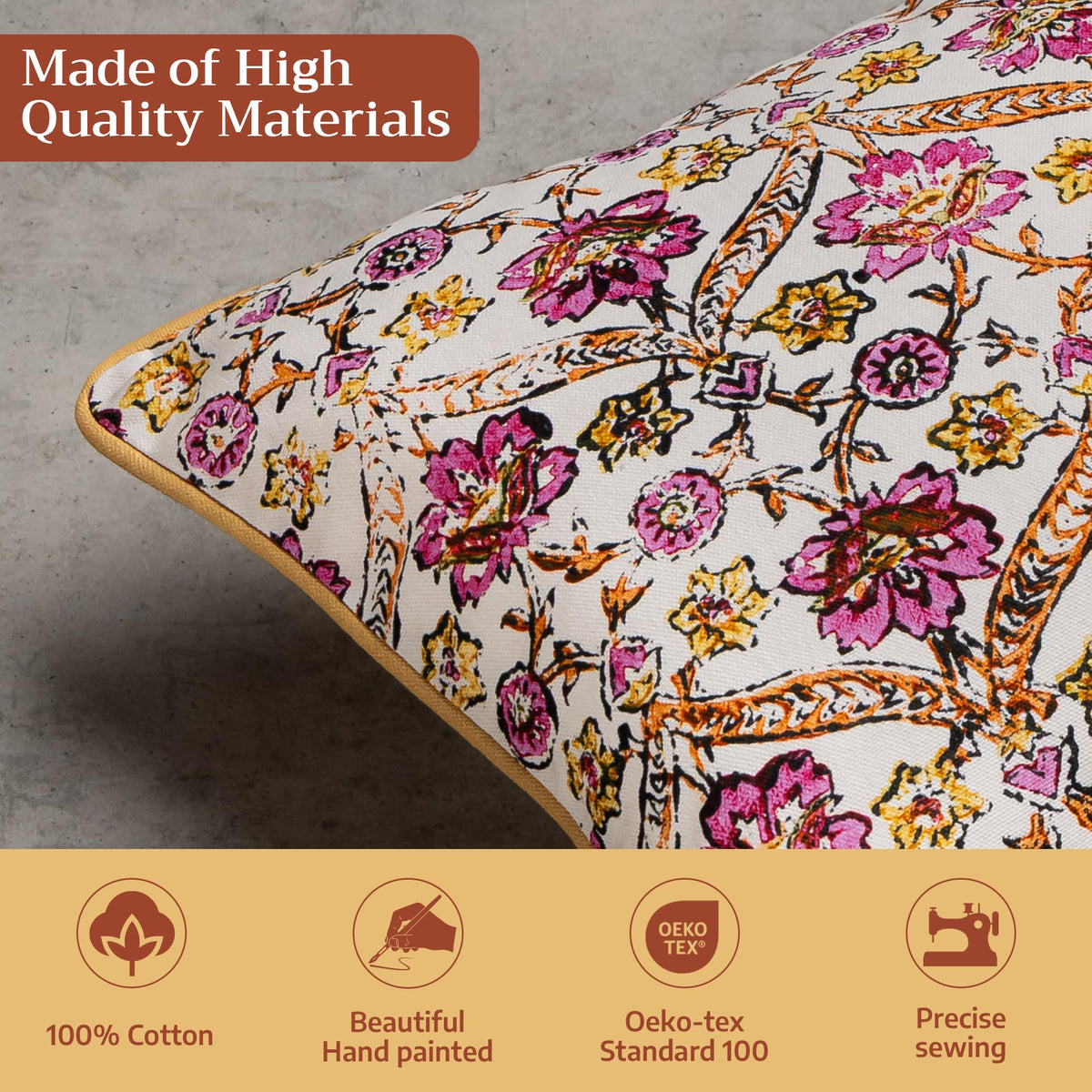 Loriol Throw Pillow Covers