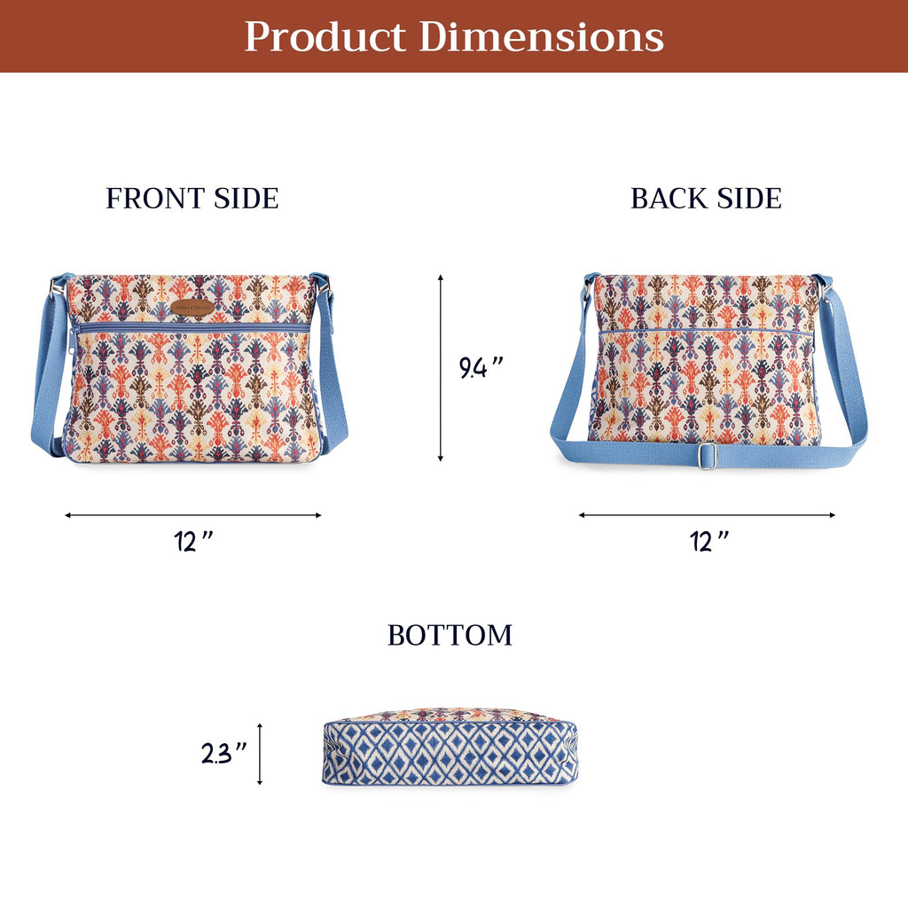 Ikat Cross Body Bags