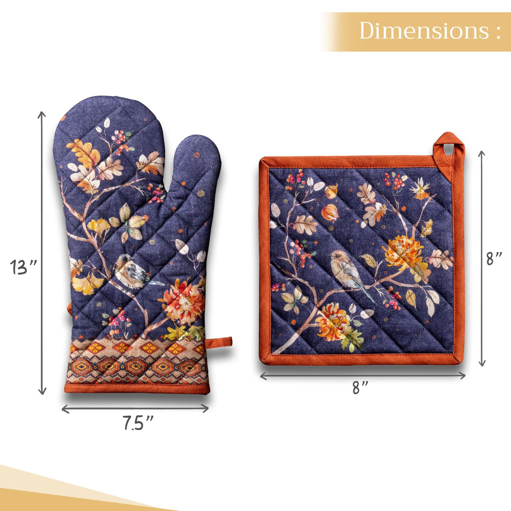 Kelim Oven Mitts + Pot Holders