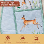 Snowy World Double Oven Mitts