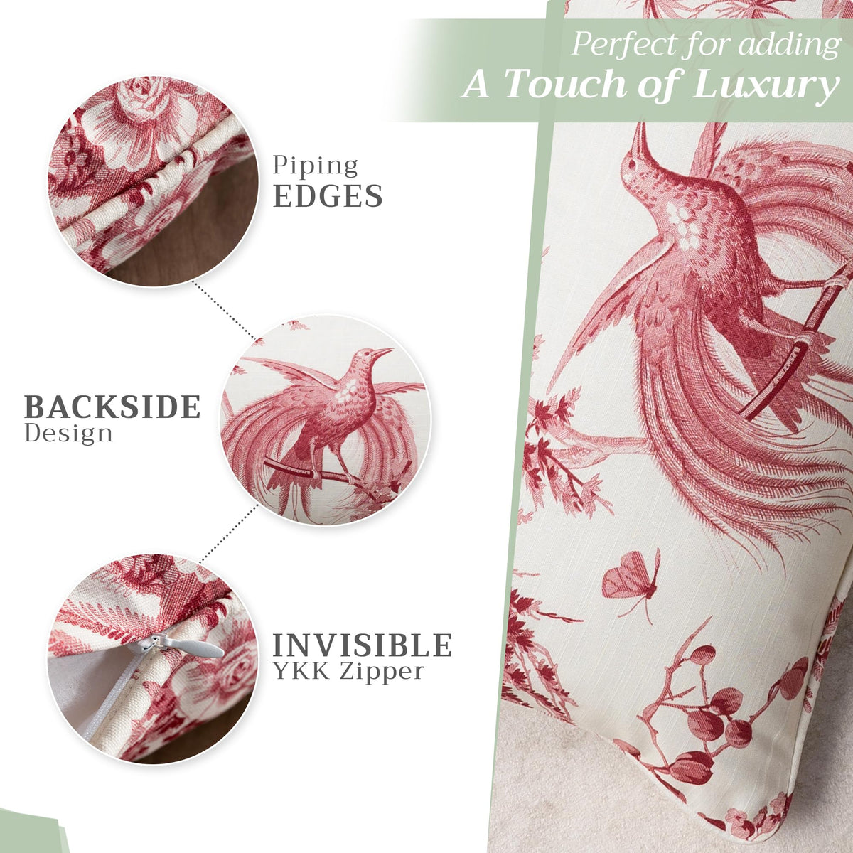 Paradise Throw Pillow Covers