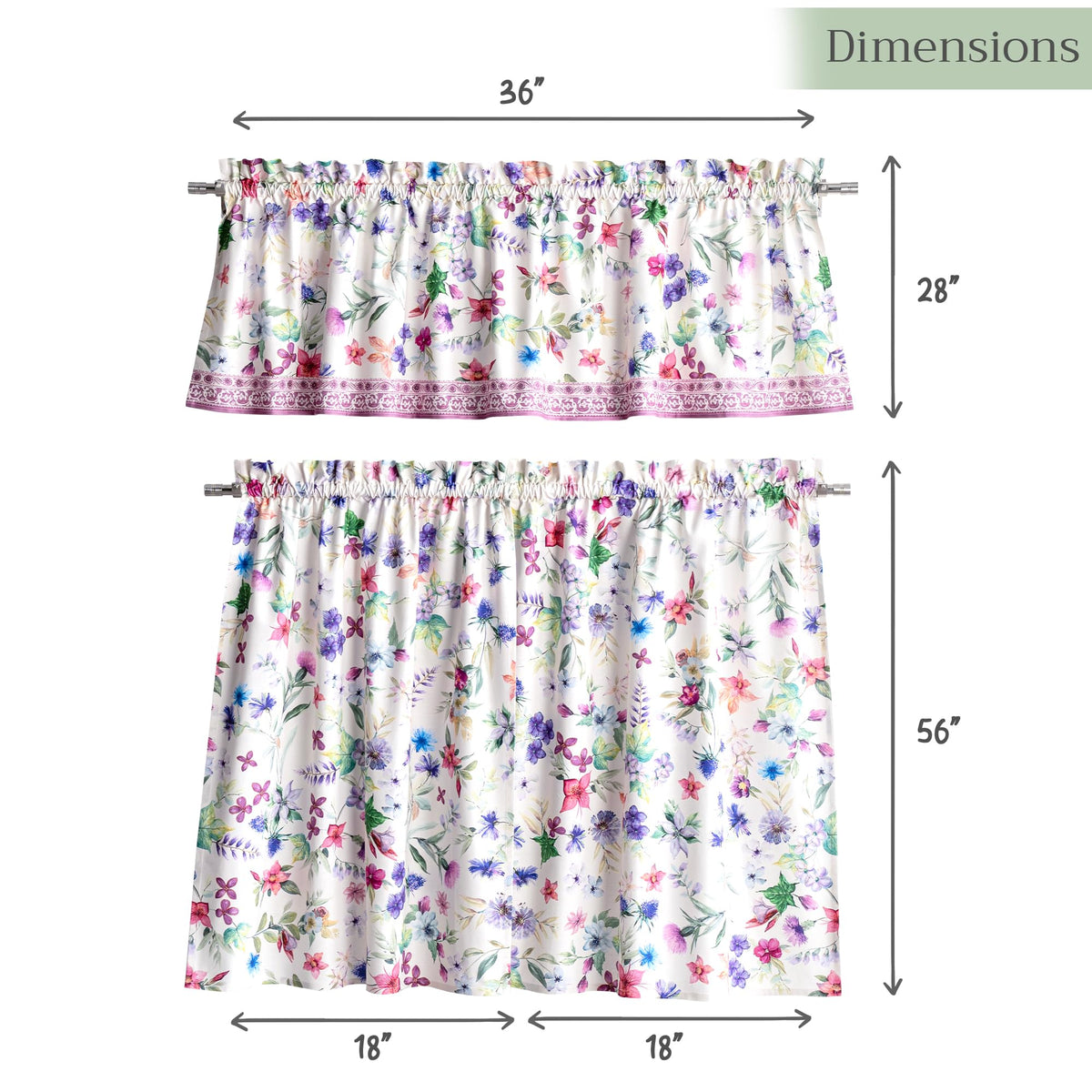 Chardon Kitchen Curtains