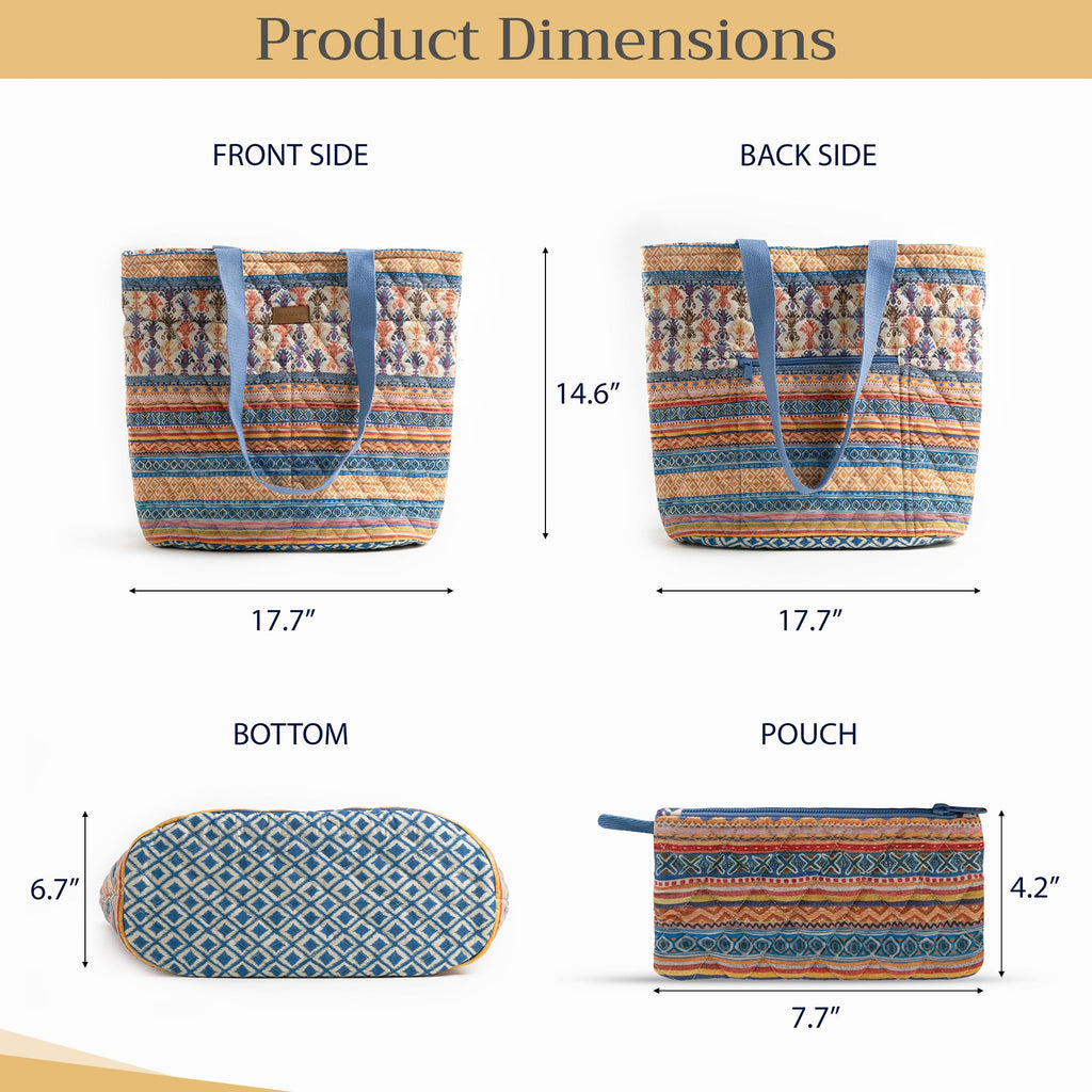 Ikat Shopping Bags