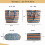 Ikat Shopping Bags
