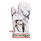 Rural Christmas Oven Mitts