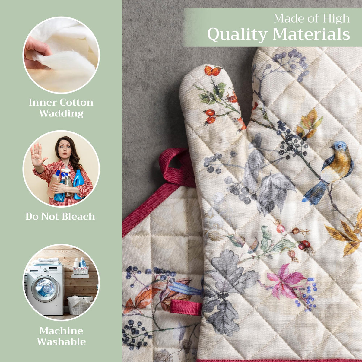 Equinoxe Oven Mitts + Pot Holders